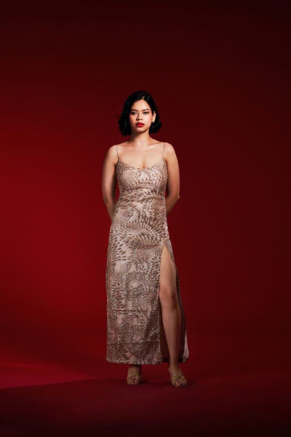 Celeste Shimmer Prom Gown - Image 2
